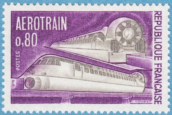 FRANKRIKE 1970 M1701** aerotrain 1 kpl