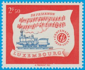 LUXEMBURG 1959 M611** lok – noter 1 kpl