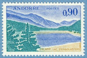 ANDORRA (FR) 1971 M234** landskap 1 kpl