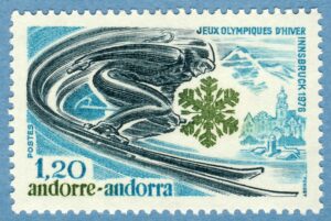 ANDORRA (FR) 1976 M272** vinter-OS 1 kpl