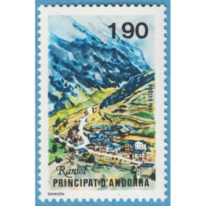 ANDORRA (FR) 1987 M381** turism 1 kpl