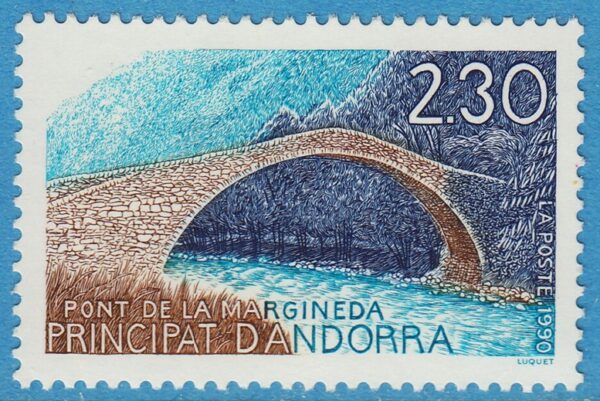 ANDORRA (FR) 1990 M406** bro 1 kpl