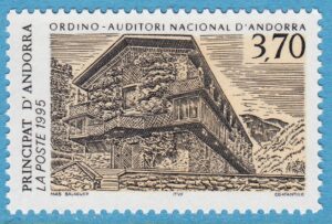 ANDORRA (FR) 1995 M481** byggnad 1 kpl