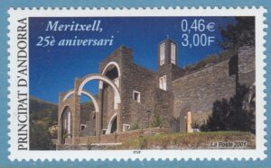 ANDORRA (FR) 2001 M573** kyrka 1 kpl