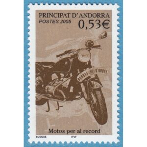 ANDORRA (FR) 2005 M635** motorcykel 1 kpl