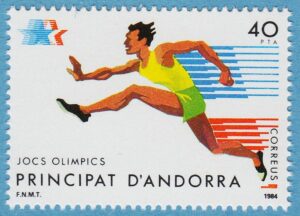 ANDORRA (SP) 1984 M177** sommar-OS 1 kpl