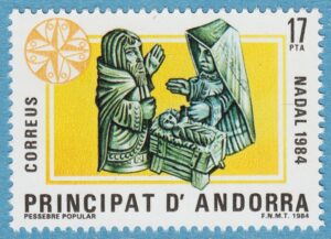 ANDORRA (SP) 1984 M180** jul 1 kpl