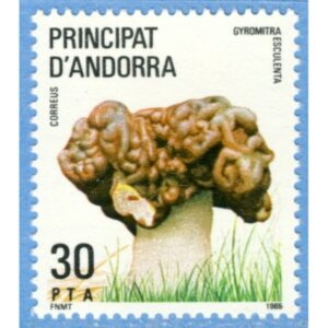 ANDORRA (SP) 1985 M184** svamp 1 kpl