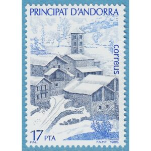 ANDORRA (SP) 1985 M185** byggnader 1 kpl