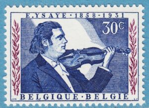 BELGIEN 1958 M1116** E.Ysaye & fiol 1 kpl