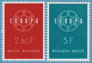 BELGIEN 1959 M1164-5** Europa Cept 2 kpl