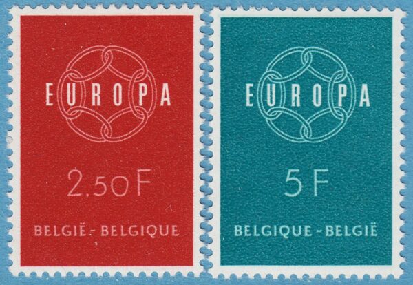BELGIEN 1959 M1164-5** Europa Cept 2 kpl
