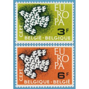 BELGIEN 1961 M1253-4** Europa Cept 2 kpl