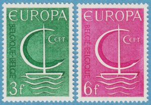 BELGIEN 1966 M1446-7** Europa Cept 2 kpl