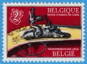 BELGIEN 1967 M1463** vapenmuseum 1 kpl