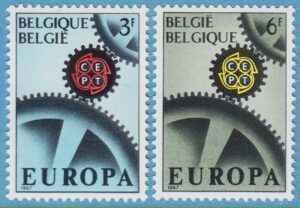 BELGIEN 1967 M1472-3** Europa Cept 2 kpl