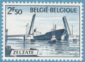 BELGIEN 1970 M1594** Zelzatebron – 1 kpl