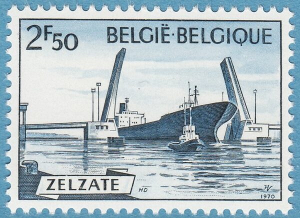 BELGIEN 1970 M1594** Zelzatebron - 1 kpl
