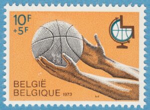 BELGIEN 1973 M1719** VM i basket för rullstolsbundna 1 kpl