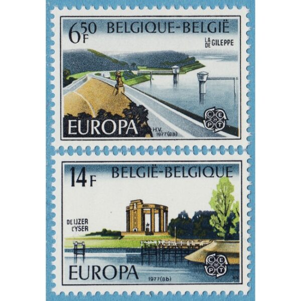 BELGIEN 1977 M1905-6** Europa Cept 2 kpl