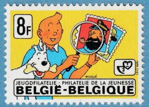 BELGIEN 1979 M1996** Tin-Tin med hunden Milou 1 kpl