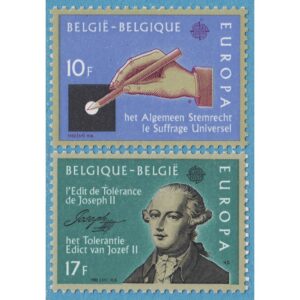 BELGIEN 1982 M2100-1** Europa Cept 2 kpl