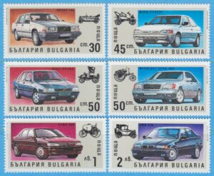 BULGARIEN 1992 M3968-73** bilar 6 kpl bl.a. VOLVO .