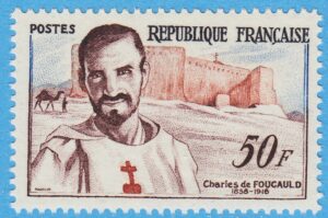 FRANKRIKE 1959 M1230** Charles de Foucald 1 kpl