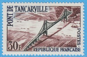 FRANKRIKE 1959 M1260** bron i Tancarville 1 kpl