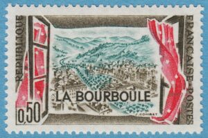FRANKRIKE 1960 M1308** La Bourboule 1 kpl