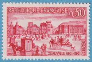 FRANKRIKE 1961 M1348** Deauville badstrand 1 kpl