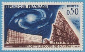 FRANKRIKE 1963 M1443** radioteleskop 1 kpl