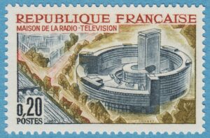 FRANKRIKE 1963 M1457** Radio TV-huset i Paris 1 kpl