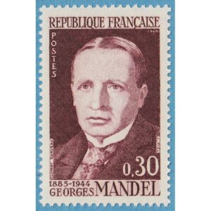 FRANKRIKE 1964 M1485** Georges Mandel 1 kpl