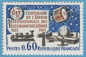 FRANKRIKE 1965 M1510** teleunionen 1 kpl