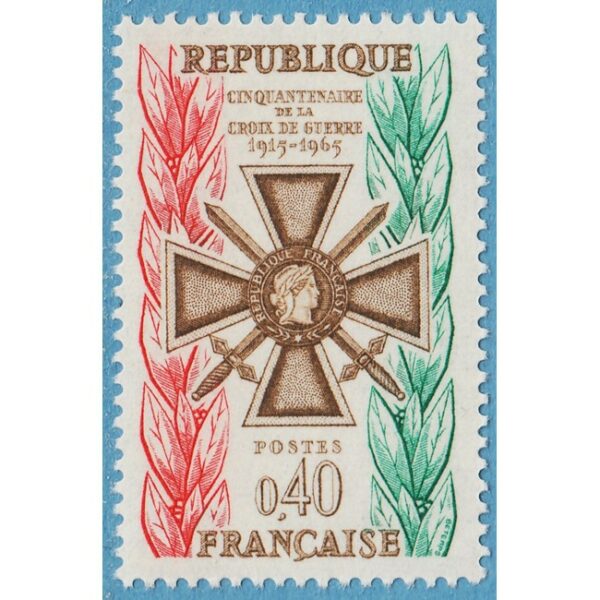 FRANKRIKE 1965 M1511** krigskors 1 kpl