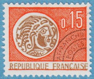 FRANKRIKE 1966 M1558** mynt 1 kpl