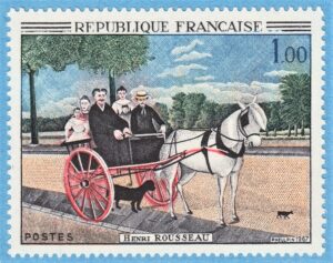 FRANKRIKE 1967 M1575** konst: Rousseau 1 kpl