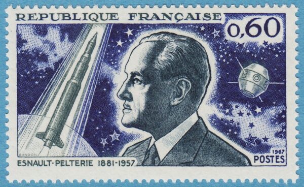 FRANKRIKE 1967 M1583** Esnault-Pelterie - satelit 1 kpl