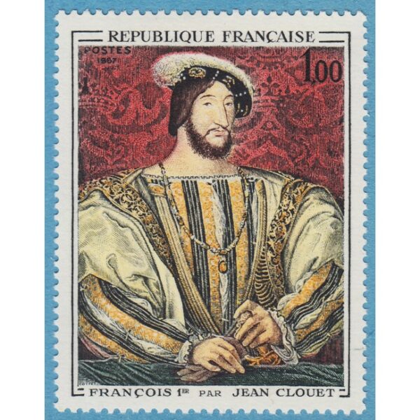 FRANKRIKE 1967 M1590** konst: Jean Clouet 1 kpl