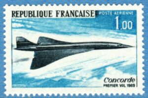FRANKRIKE 1969 M1655** Concorde 1 kpl