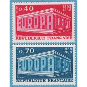 FRANKRIKE 1969 M1665-6** Europa Cept 2 kpl