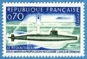 FRANKRIKE 1969 M1686** ubåt 1 kpl