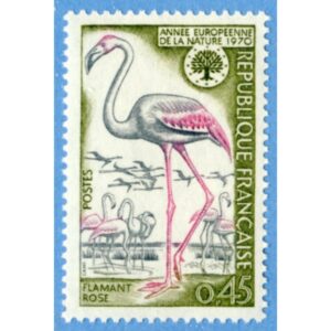 FRANKRIKE 1970 M1704** flamingo 1 kpl