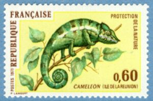 FRANKRIKE 1971 M1771** kameleont 1 kpl