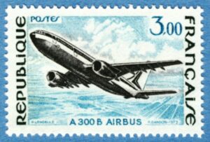 FRANKRIKE 1973 M1825** airbus A300B 1 kpl