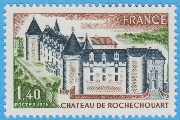 FRANKRIKE 1975 M1900** Rochechouart slott 1 kpl