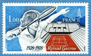 FRANKRIKE 1978 M2102** tennis 1 kpl