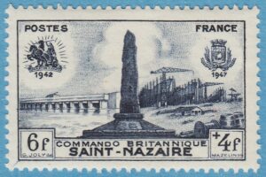 FRANKRIKE 1947 M785** Saint Nazaire 1 kpl