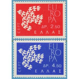 GREKLAND 1961 M775-6** Europa Cept 2 kpl